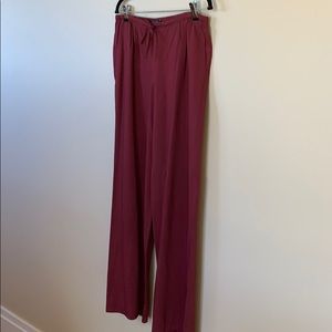 Theory Burgand Palazzo Pant